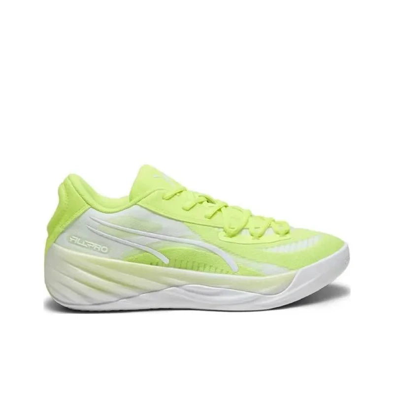 PUMA A11 Pro Nitro round toe lace up anti slip and wear-resistant low top basketball shoes for men