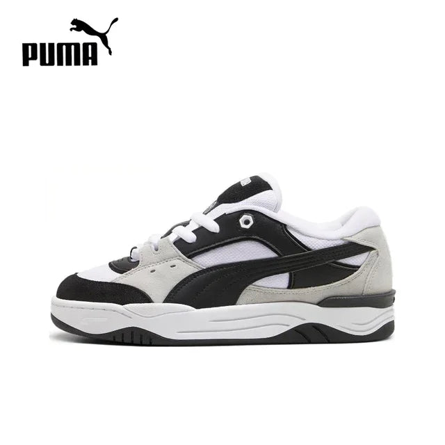 Original Puma 180  Men's and Women's Unisex Skateboard Shoes Lightweight Low-Top Retro Sneakers Shoes 396025-03