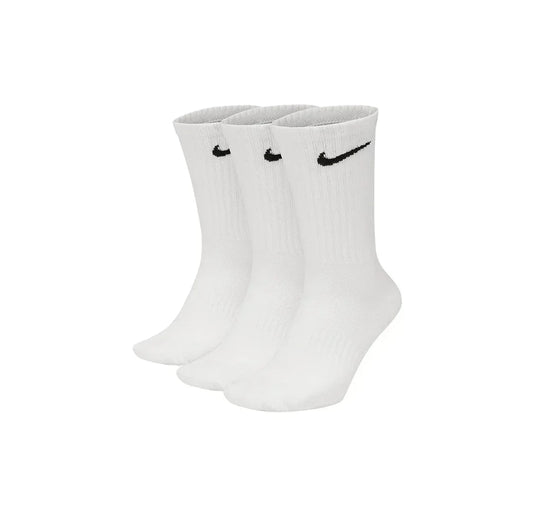 Nike Everyday Lightweightcrew Unisex Sports Socks Men's and Women's 3 Pairs Stockings for Athletic Training S M L XL SX7676