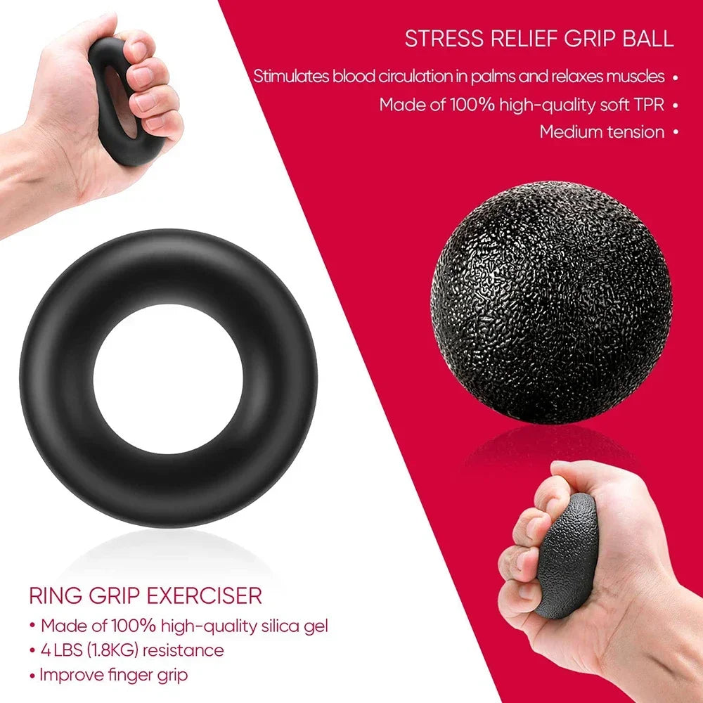 Strengthen Hand Grip Set 10-100Kg Wrist Expander Finger Exerciser Forearm Muscle Recovery Fitness GymTraining Hand Gripper Gift