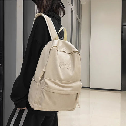 High Quality Women Man Backpack Soft Leather Men's Backpacks Girl Luxury Designer Back Pack Laptop Bag Large Capacity Travel Bag