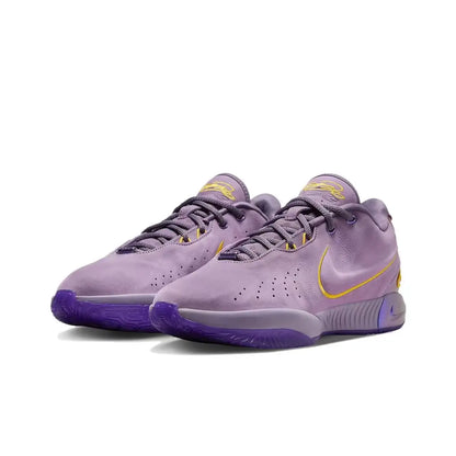 Nike LeBron 21 EP "Akoya" LBJ21 round toe lace up, durable, non slip, low top basketball shoe for men and women, white