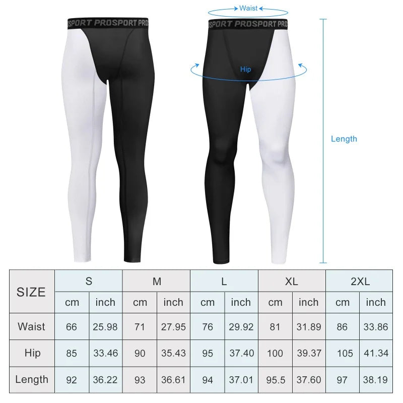 Gym Mens Fitness Running Sport Pants Athletics Tight Leggings Joggings Skinny Yoga Compression Trousers Lycras Sweatpants