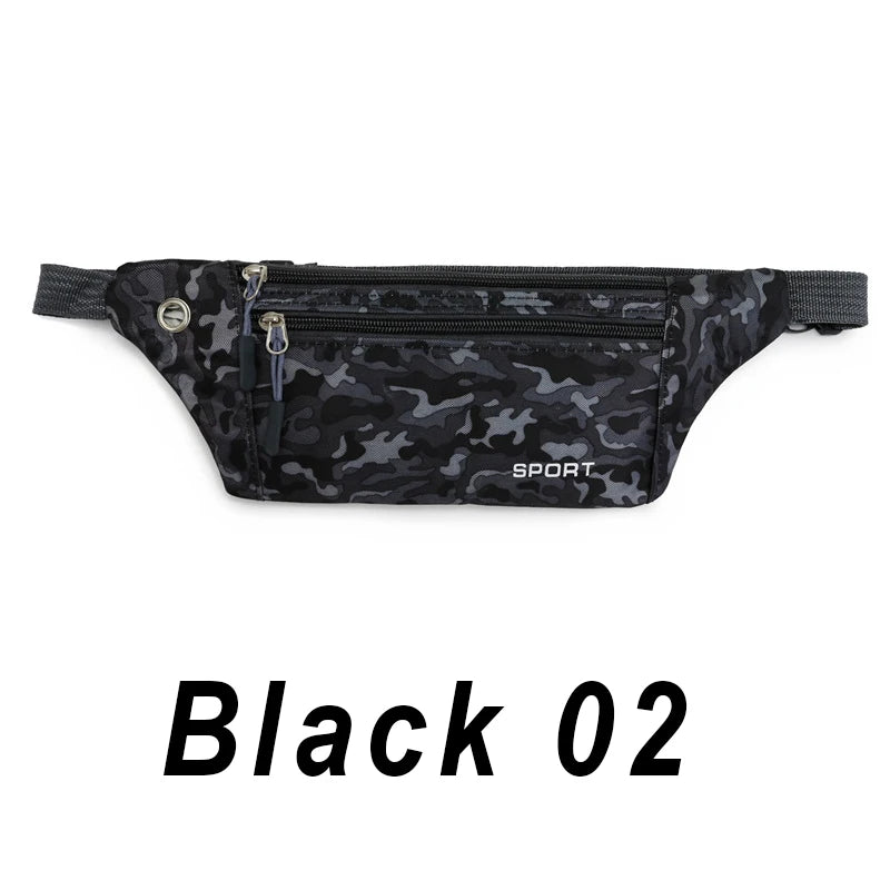 Universal Sports Belt Bag For Men Women Belt Bag Waterproof Waist Bag Gym Jogging Cycling Running Bag Fanny Pack Belt Waist Pack