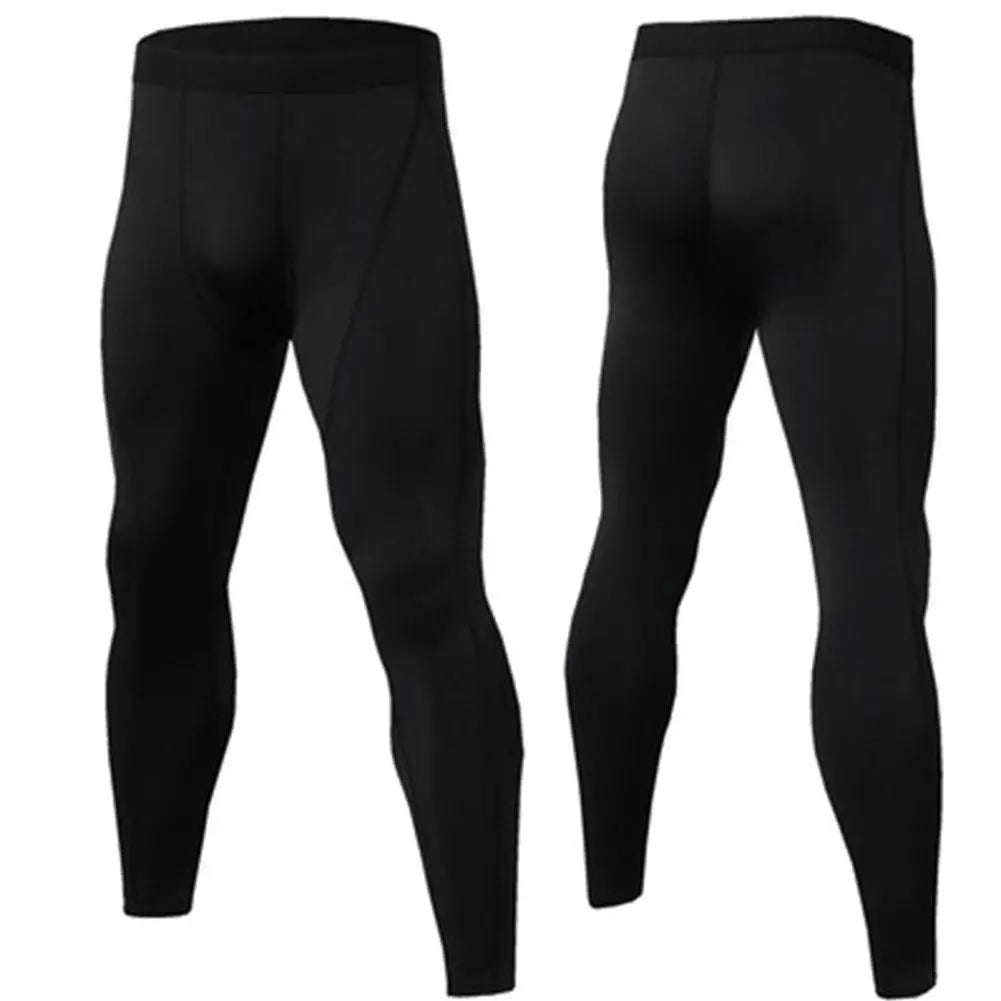 New Men's Compression Pants Male Tights Leggings For Running Training Sport Fitness Quick Dry Fit Joggings Workout Trousers