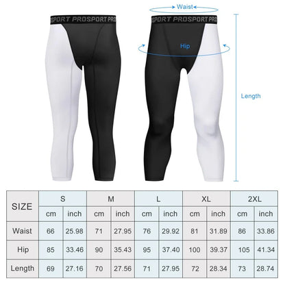 Gym Mens Fitness Running Sport Pants Athletics Tight Leggings Joggings Skinny Yoga Compression Trousers Lycras Sweatpants