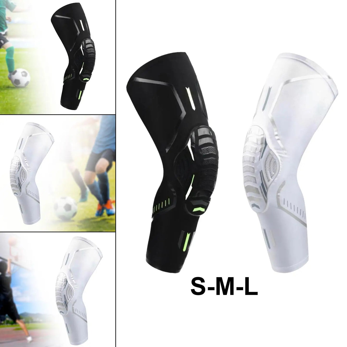 Sports Knee Brace, Knee Support, Lightweight Protective Gear, Long Sleeve for Football, Cycling, Basketball, Men's Wrestling