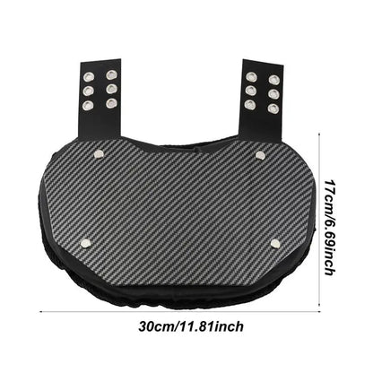 Youth Professional Football Back Protector Lower Back Pad for Football Players Rugby Backplate Rear Accessory Fashion Back Pads