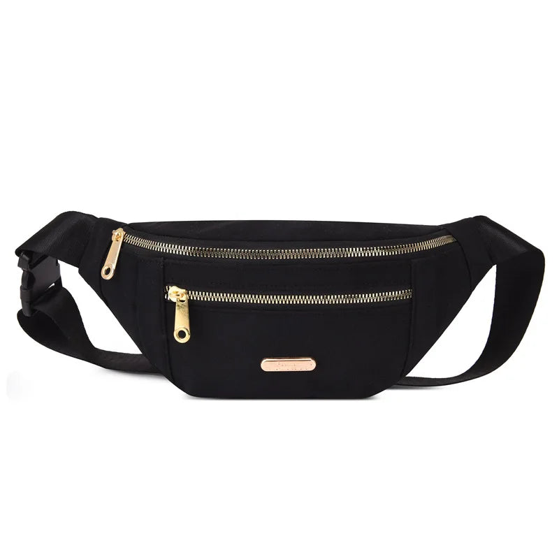 Fanny Packs for Women Men Belt Bag Fashion Waist Packs Lightweight Crossbody Bags Bum Bag for Running Hiking Travel Workout