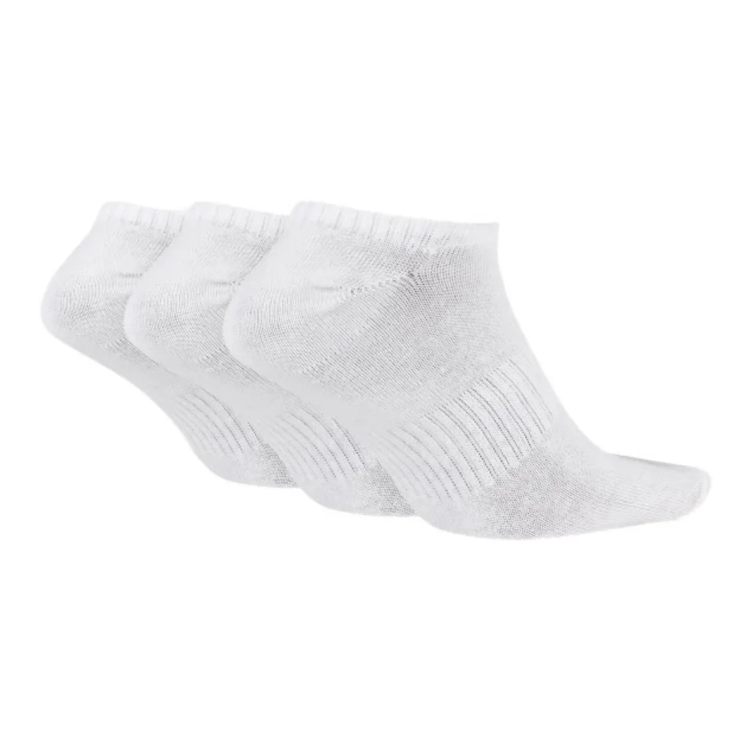 Nike LIGHTWEIGHT Unisex Quick Dry Training Socks 3 Pairs Winter Support Comfort Soft Black&White