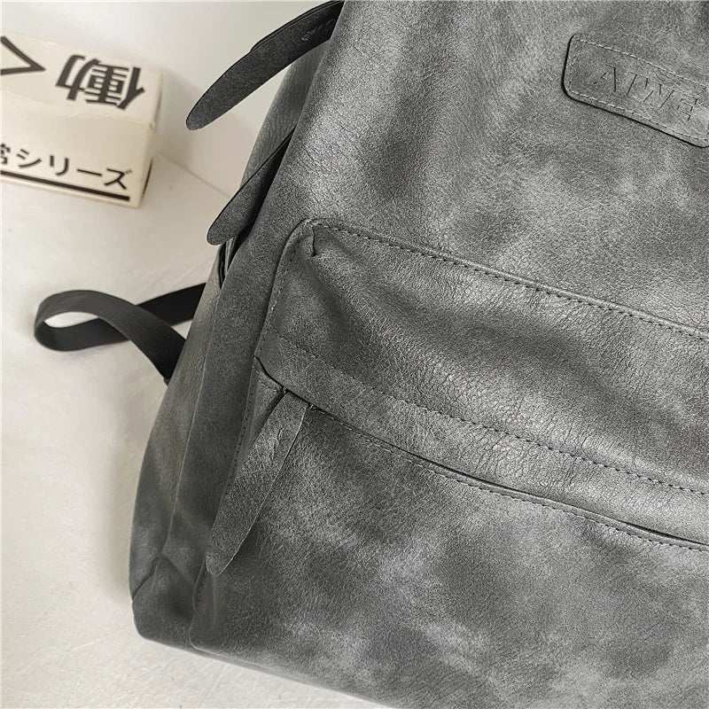 High Quality Women Man Backpack Soft Leather Men's Backpacks Girl Luxury Designer Back Pack Laptop Bag Large Capacity Travel Bag