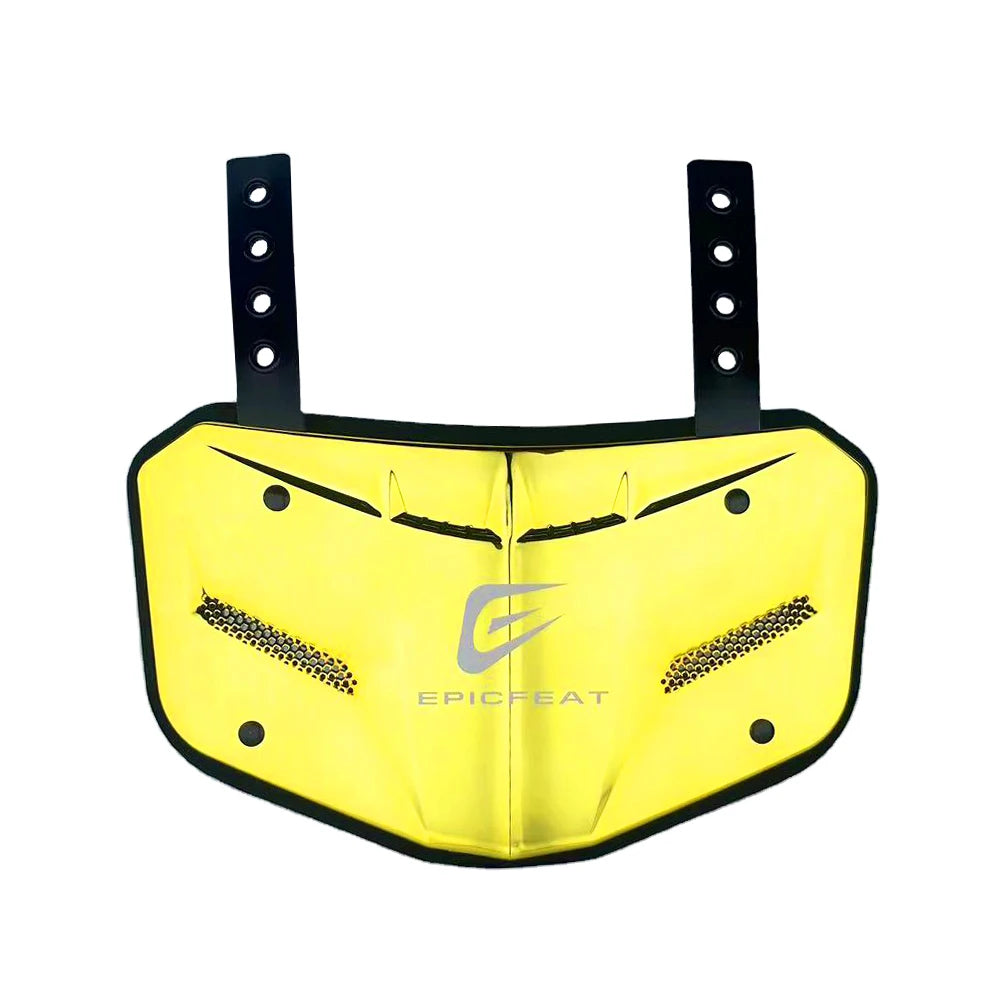 2024 Football Back Plate For Adults Waist Rear Protector Backplate American Football Equipment Back Bone Back Plate