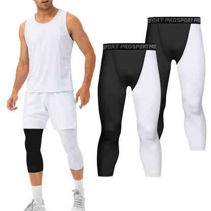 Gym Mens Fitness Running Sport Pants Athletics Tight Leggings Joggings Skinny Yoga Compression Trousers Lycras Sweatpants