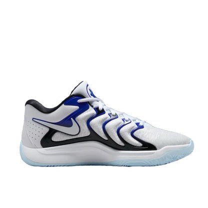 Nike KD 17 Low Man sneakers Anti-slip and wear resistant Basketball Shoes anti-torsion breathable cushioning sneakers Blue&white