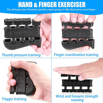 5-60Kg Adjustable Heavy Hand Gripper Fitness Hand Exerciser Grip Wrist Training Finger Gripper Hand Strengthener for Patient