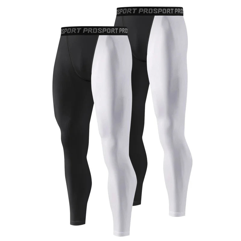 Gym Mens Fitness Running Sport Pants Athletics Tight Leggings Joggings Skinny Yoga Compression Trousers Lycras Sweatpants