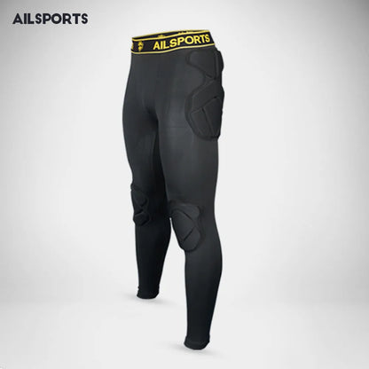 Men American Football Pants Soccer Training Pant Goalkeeper Sports Kits EVA Sponge Goal Keeper Goalie Shorts knee pad Protection