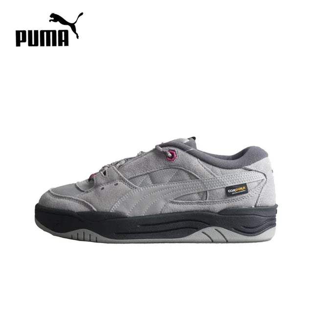 Original Puma 180  Men's and Women's Unisex Skateboard Shoes Lightweight Low-Top Retro Sneakers Shoes 396025-03