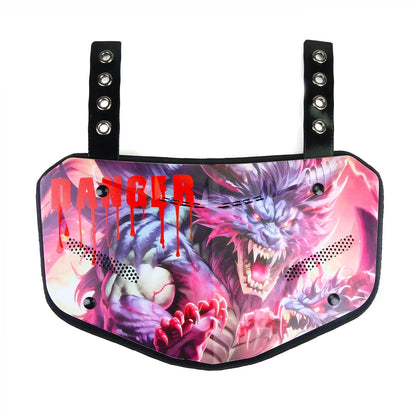 2024 Football Back Plate For Adults Waist Rear Protector Backplate American Football Equipment Back Bone Back Plate