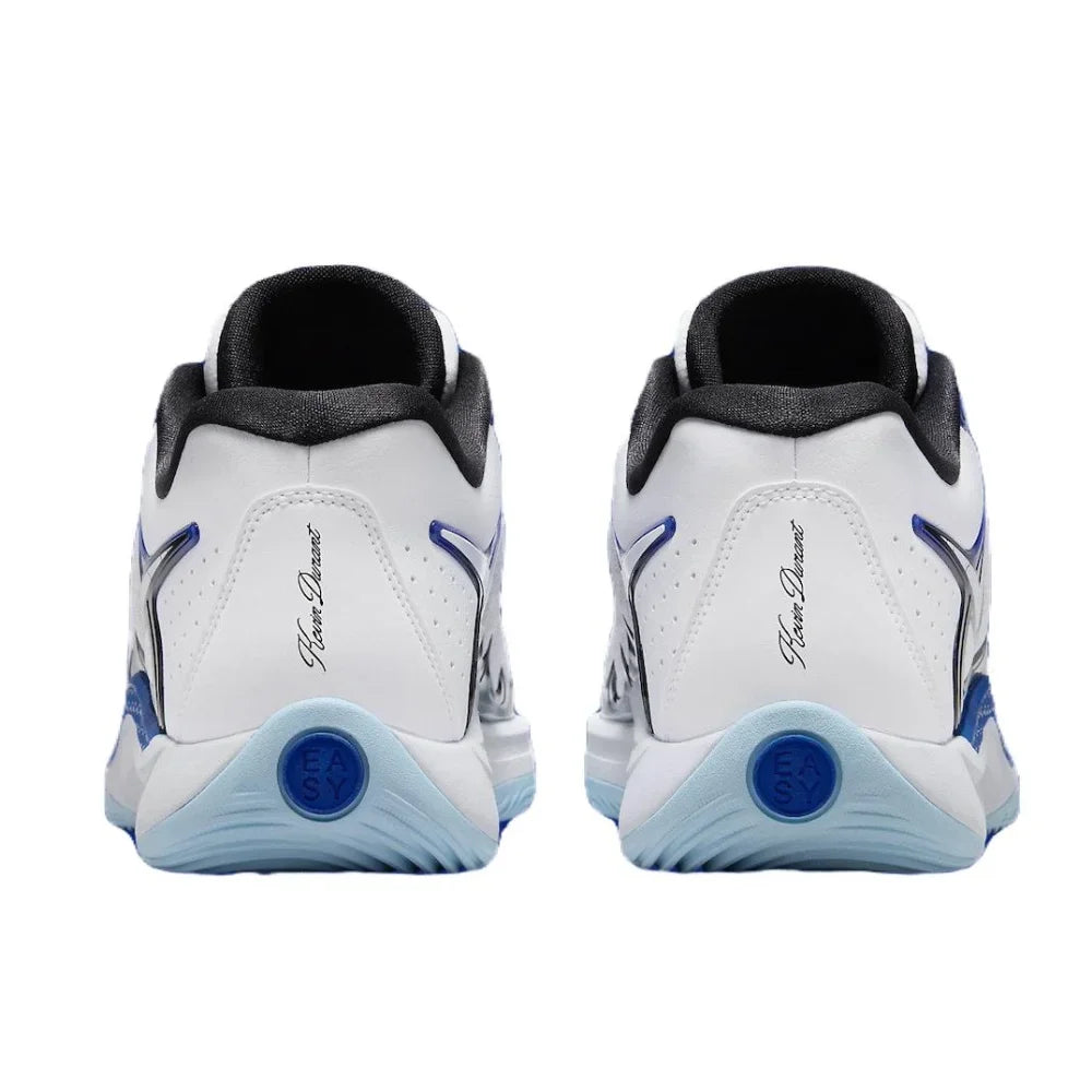 Nike KD 17 Low Man sneakers Anti-slip and wear resistant Basketball Shoes anti-torsion breathable cushioning sneakers Blue&white