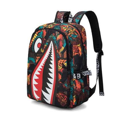 Anti-theft Backpack Men Waterproof Rucksack Backpacks for Women of Fabric Casual Travel Backpack Senior School Student Schoolbag