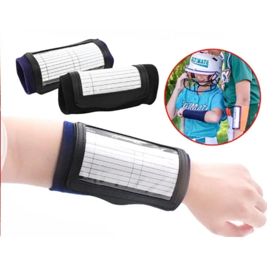 1PC Football Training  Clipboard Cover Wrist Sleeve Board for Players Wrist Map Holder Pouchrugby League