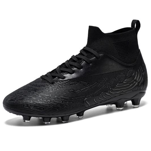 Men Soccer Cleats Breathable Training Football Shoes Non-slip Artificial Turf Soccer Shoes Futsal Sneakers AG Football Boots