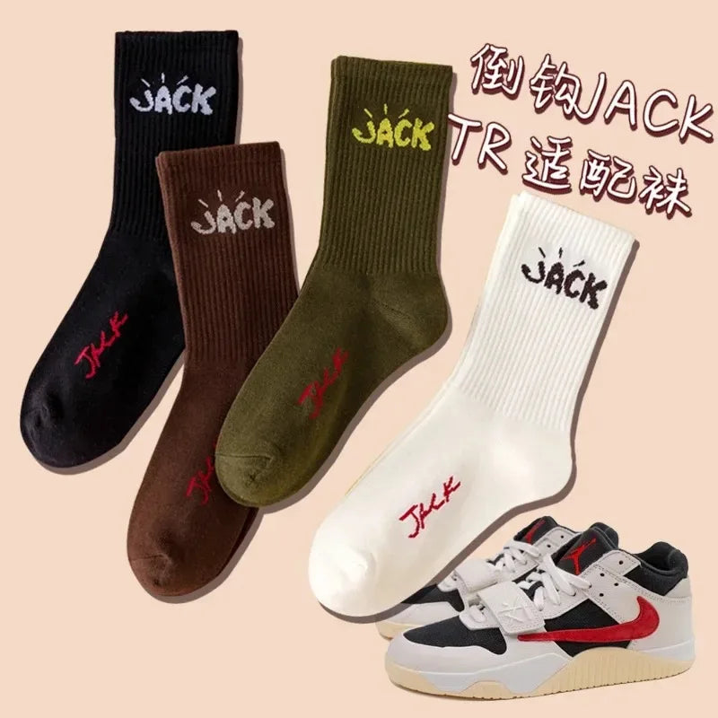 3 Pairs Unisex Casual Sports Socks, Cycling Skateboarding and Basketball, Couple Cotton Socks in a Gift Box