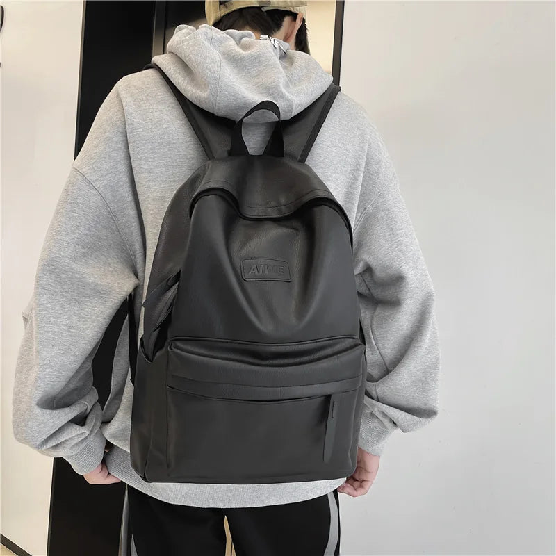 High Quality Women Man Backpack Soft Leather Men's Backpacks Girl Luxury Designer Back Pack Laptop Bag Large Capacity Travel Bag