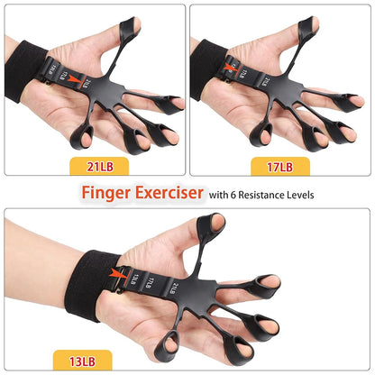 5-60Kg Adjustable Heavy Hand Gripper Fitness Hand Exerciser Grip Wrist Training Finger Gripper Hand Strengthener for Patient