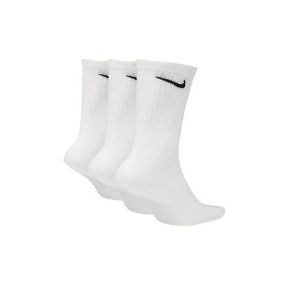 Nike LIGHTWEIGHT Unisex Quick Dry Training Socks 3 Pairs Winter Support Comfort Soft Black&White