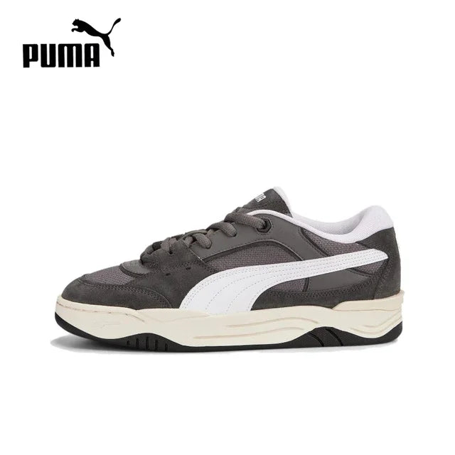 Original Puma 180  Men's and Women's Unisex Skateboard Shoes Lightweight Low-Top Retro Sneakers Shoes 396025-03