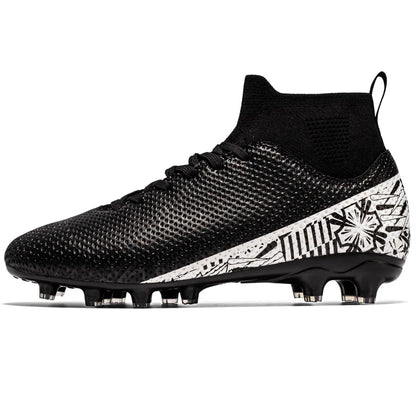 NEW High Quality Ultralight Mens Soccer Shoes Non-Slip Turf Soccer Cleats TF/FG Training Football Sneakers Chuteira Campo