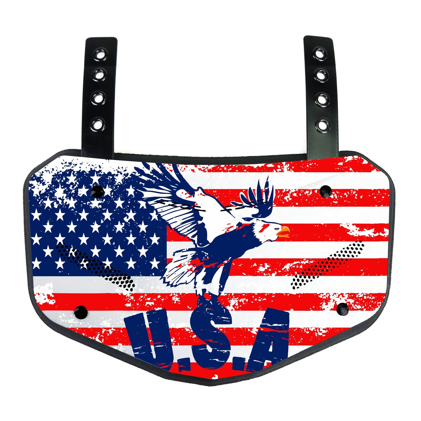 2024 Football Back Plate For Adults Waist Rear Protector Backplate American Football Equipment Back Bone Back Plate