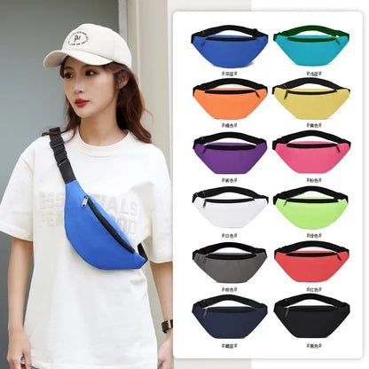 Waist Bag Female Belt Bag Travel Men Fanny Pack Hip Bum Bags Waterproof Chest Handbag Unisex Fanny Pack Belly Bags Purse