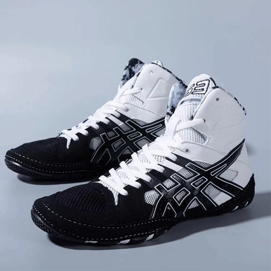 Professional Boxing Shoes Breathable Wrestling Sneakers Size Size 39-45 Flighting Footwears