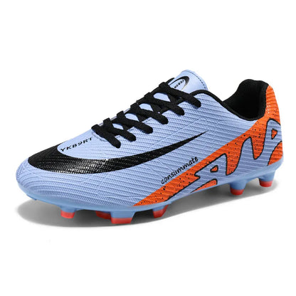 Cheap Long Spike Soccer Shoes Male Wearable Light Men’s Football Field Cleats Outdoor Lace-Up Football Sneaker For Men Trainers