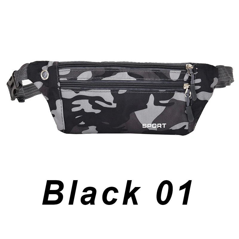 Universal Sports Belt Bag For Men Women Belt Bag Waterproof Waist Bag Gym Jogging Cycling Running Bag Fanny Pack Belt Waist Pack